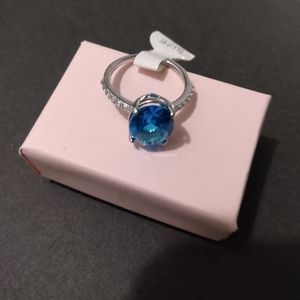 NWT RBP- Catch My Breath - Swiss blue Topaz size 6